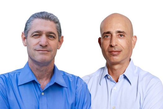 מימין: יוסי ברנע, מנכל טקטונה, צילום: טקטונה PR; אילן שטרק, מנכ״ל הוריזון, צילום: יח״צ הוריזון